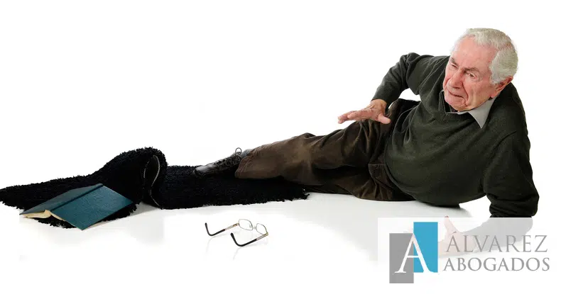 indemnización caída resbalón