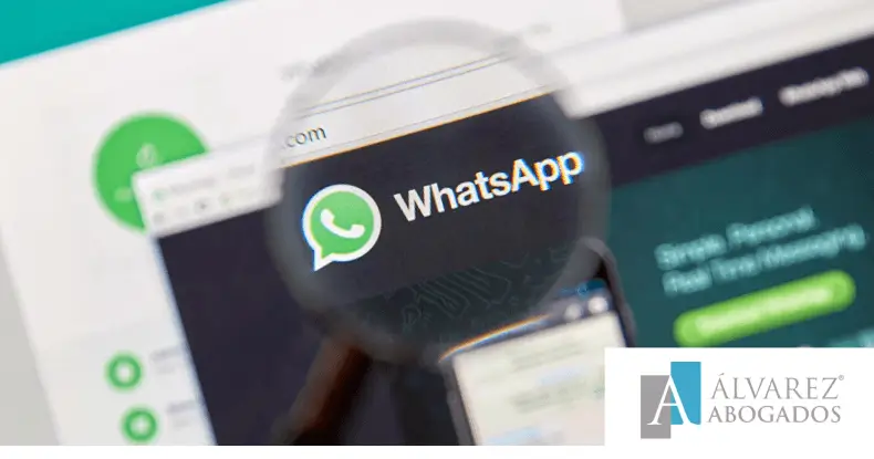 WhatsApp validez juicio Tenerife