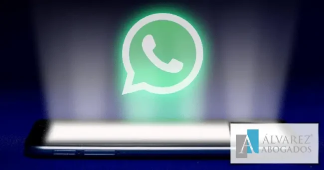WhatsApp prueba en juicio