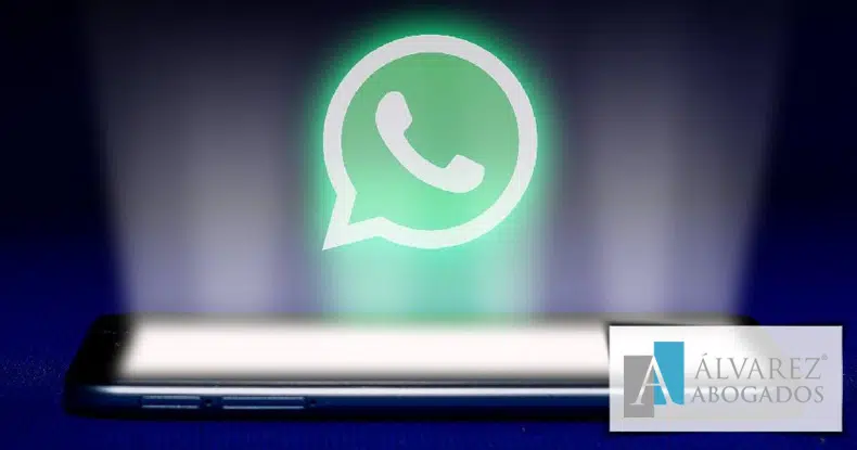 WhatsApp prueba en juicio