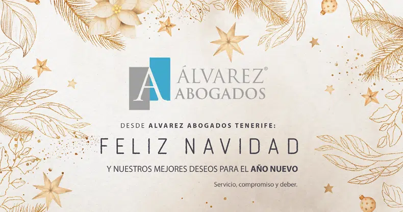 Felicitación Navidad y Año Nuevo Abogados Tenerife