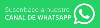 Suscríbase a nuestro canal de WhatsApp