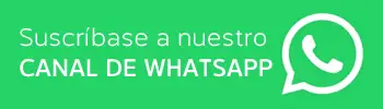 Suscríbase a nuestro canal de WhatsApp