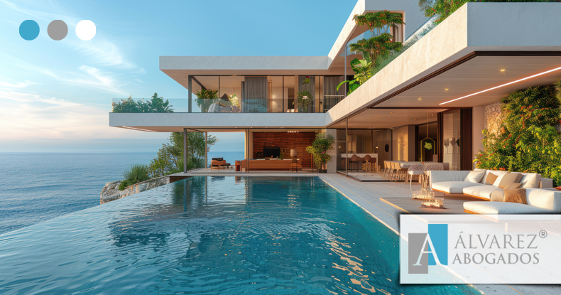 Siniestros villas de lujo y residencias